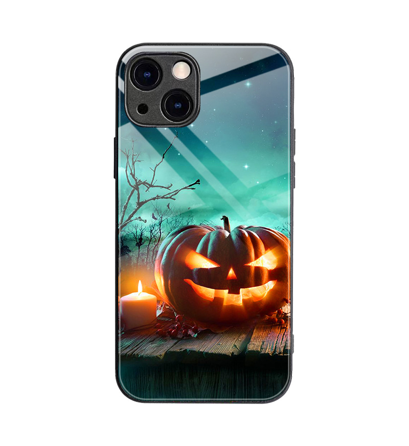Halloween Iphone Case Tempered Glass Cover For Apple Pro Max_voghion.com