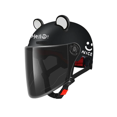 for All Seasons Motorcycle Safety Supplies - new-national-standard-black-cha-free-cute-ears-one-size-fits-all