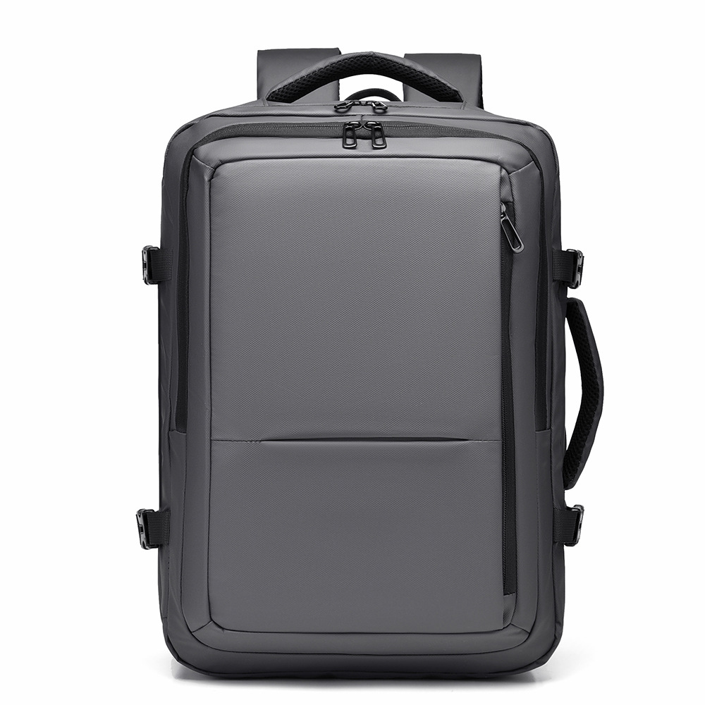 Mochila simple expandible 2025 bolsa de viaje portátil de gran capacidad bolsa de computadora de negocios de 17 pulgadas mochila de embarque