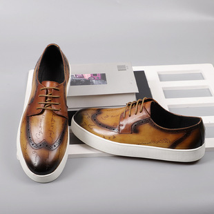 Top Layer Cowhide High-end Business Leather Shoes Men's British Style Leather Men's Leather Shoes Men's Casual Leather Shoes Men's Leather Shoes