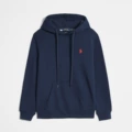 Pullover Navy Red Logo