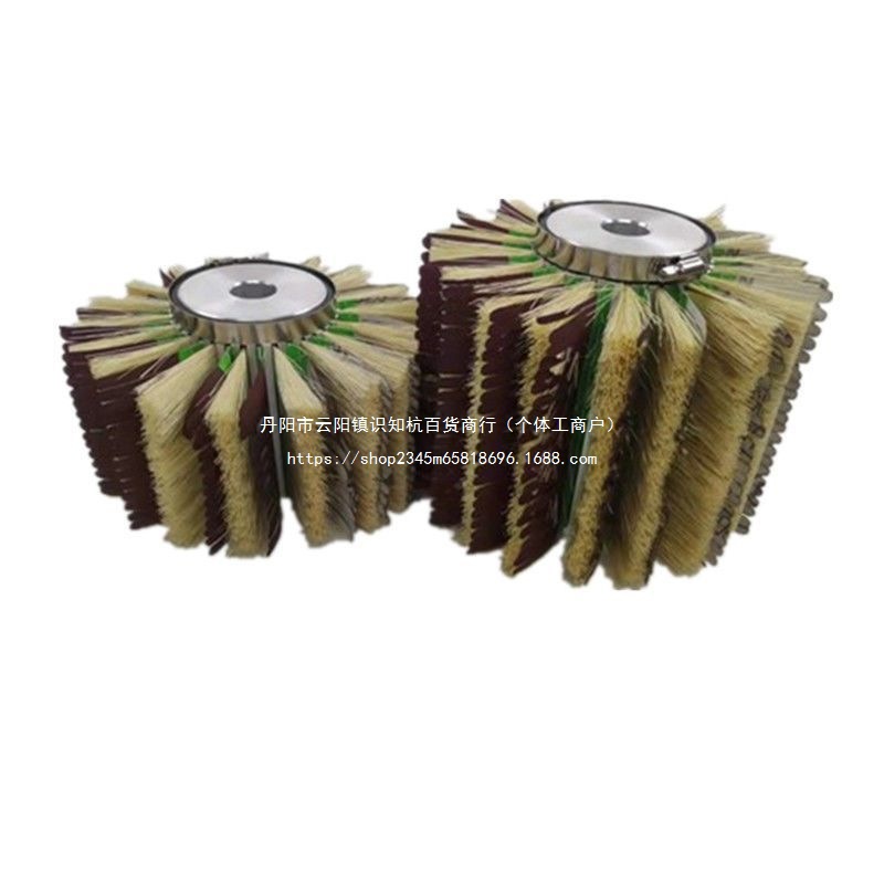剑麻砂布辊异性砂光机抛光打磨轮木工机械曲面砂布条剑麻条刷装配