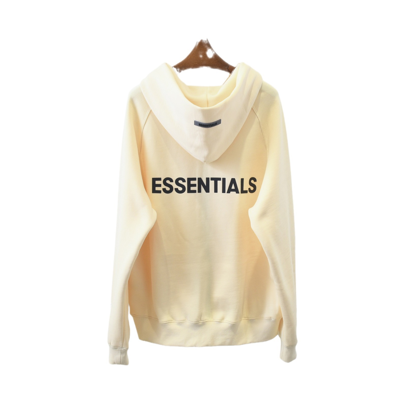 TEMOR DE DIOS doble línea ESENCIALES American High Street carta suéter de la cremallera suelta, además terciopelo abrigo