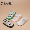 Bella Newman  motion Mesh shoes 2022 new pattern Square Sandals The little boy soft sole CUHK ventilation Beach shoes