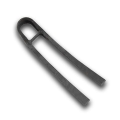 Agricultural hoe, manganese steel hoe, forged full steel hoe, clearing hoe, two-tooth hoe, gardening tools