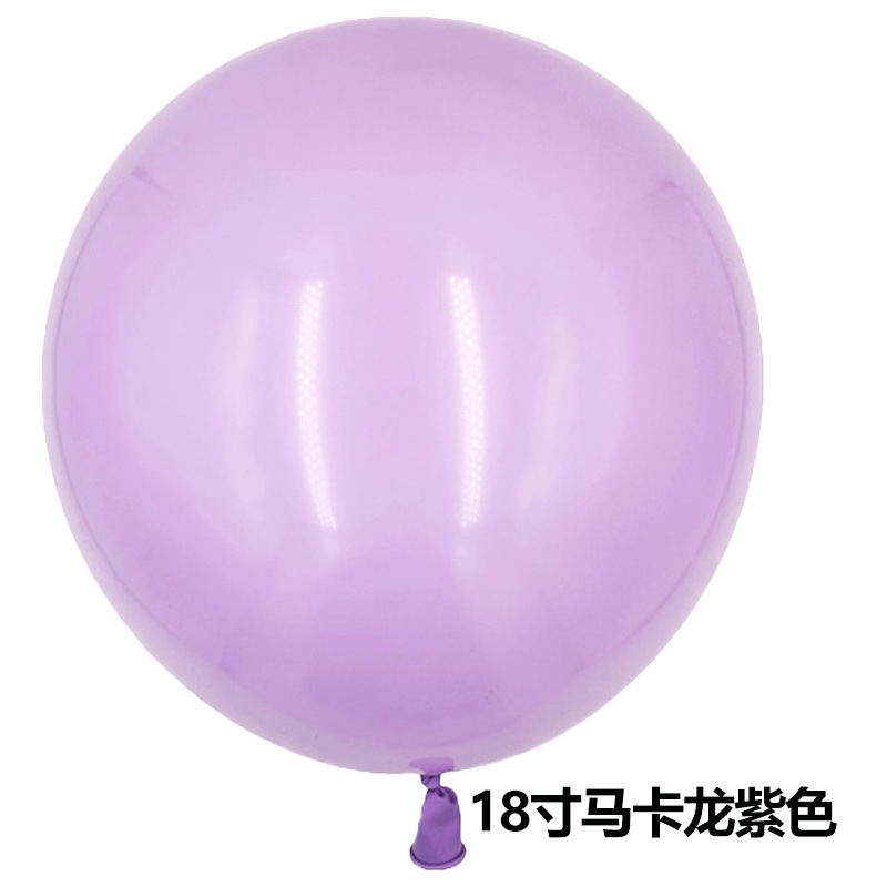 Globo de macarón al por mayor decoración escenario de diseño de confesión de boda espesa 18 pulgadas globo de látex