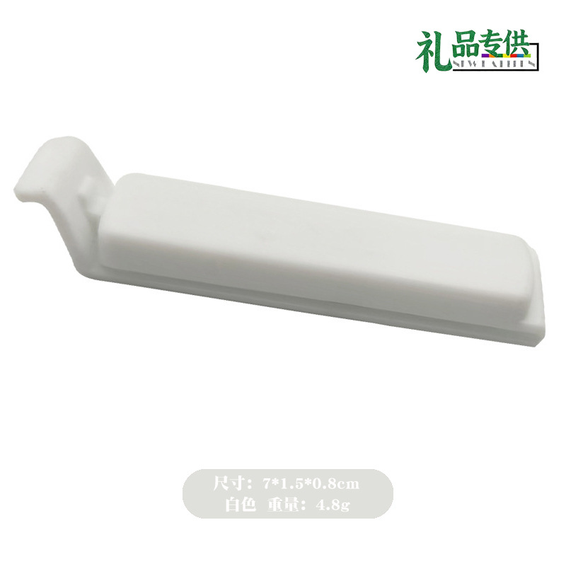 Fábrica de clip de plástico en stock clip de bolsas de alimentos clip de sello de té bolsas de bocadillos clip de sello regalo