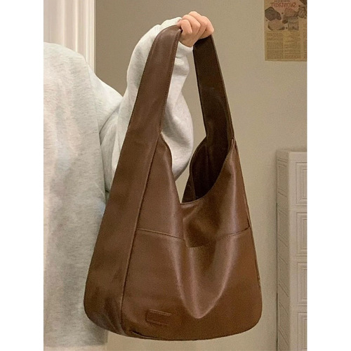 Bucket Bag Women's New 2024 Trend Single Shoulder Bag Fashion Versatile Commute Tote Bag Large Capacity Underarm Bag For Women