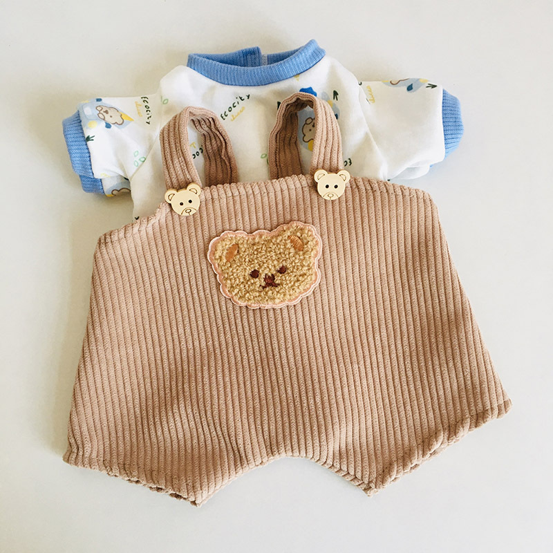 No. s Beier Lulu ropa 30cm conjunto oso muñeca ropa hecha a mano oso de peluche muñeca regalo para niñas
