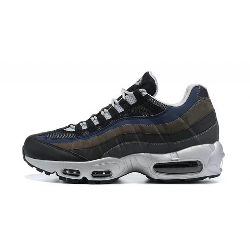 ヨーロッパステーション MAX 95 エアクッションシューズ反射衝撃吸収ロートップランニングメンズシューズピュアブラックサムライ高さ増加クロスボーダー外国貿易靴|undefined
