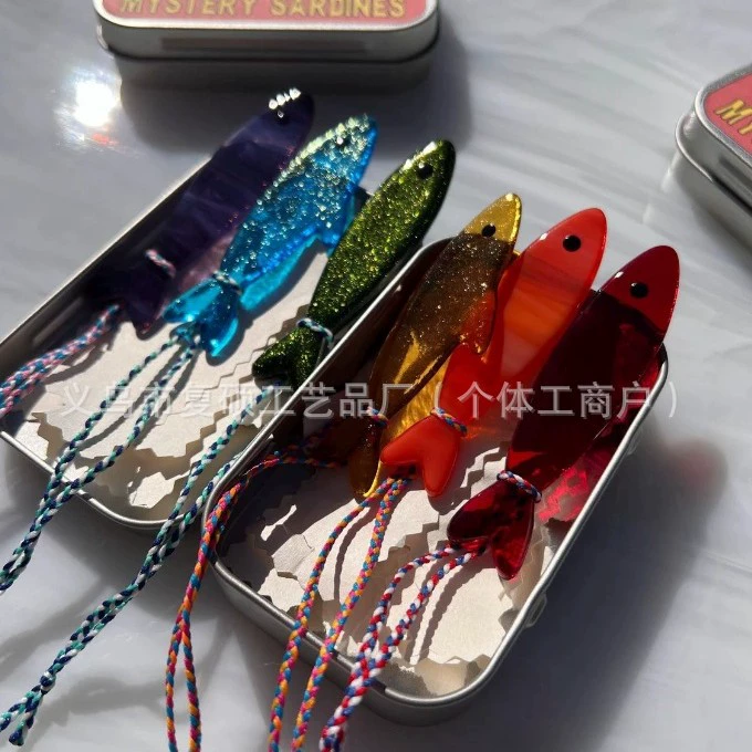 Новый трансграничный продукт: Витражный ловец солнца в виде сардины