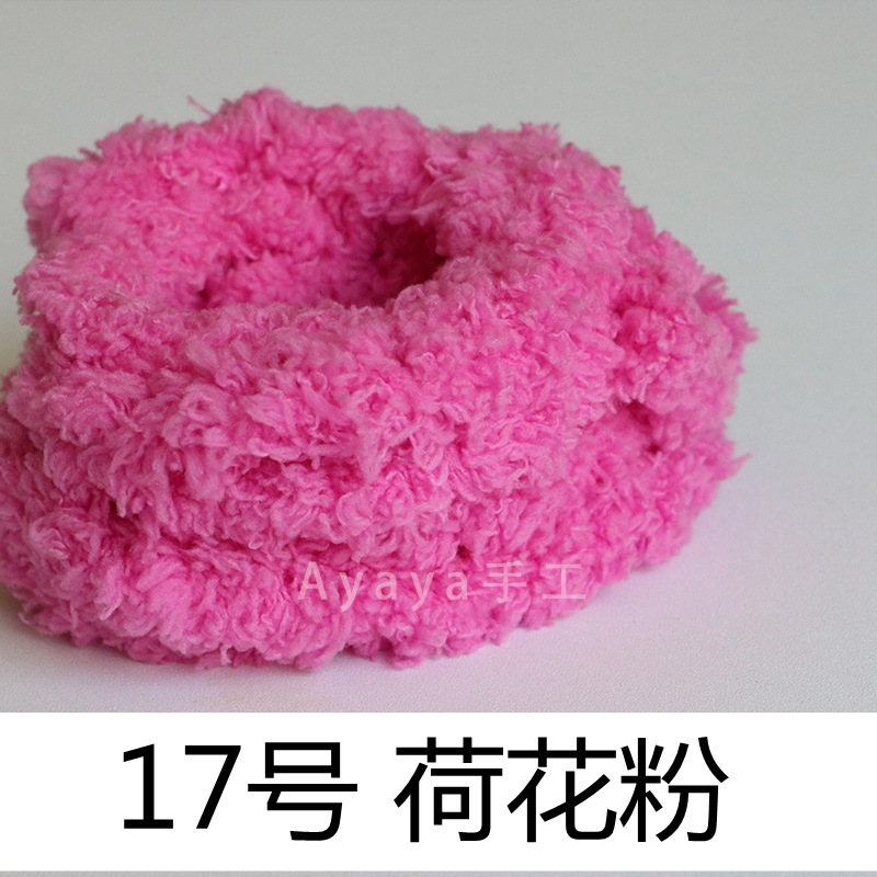 15mm cifrado Twist stick 1 m largo Super grueso Super denso tira de lana de raíz de lana hecha a mano DIY cachorro material paquete