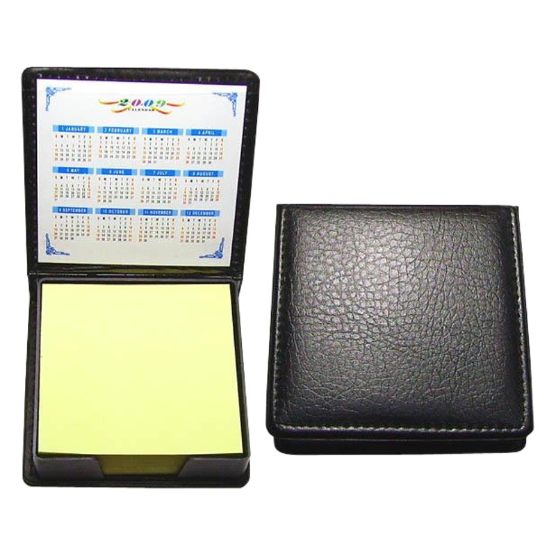 [Ventas directas de la fábrica] caja de cuero caja de la nota Oficina de Publicidad regalos promocionales logotipo imprimible