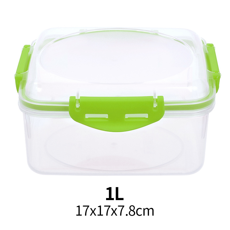 Sándwich caja de almuerzo de grado alimenticio pan crujiente sushi bola de arroz desayuno tostadas caja de embalaje al aire libre microondas