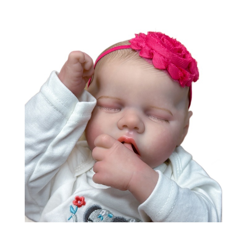 Muñecas de simulación de la serie de bebés, muñecas gemelas, suministro pesado transfronterizo Amazon, una muñeca de goma completa.