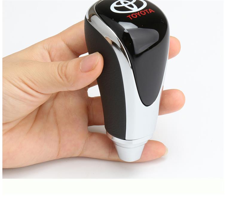 Suitable for Toyota Camry, Corolla, Crown, Highlander, Peach Wood Gear Shift Knob, Gear Lever, Gear Handle