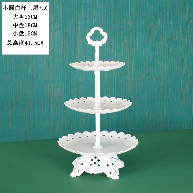 Fiesta de cumpleaños de postres estante de exhibición mesa de comida fría mesa de té bandeja de pasteles de bocadillos estante de postres de boda decoración