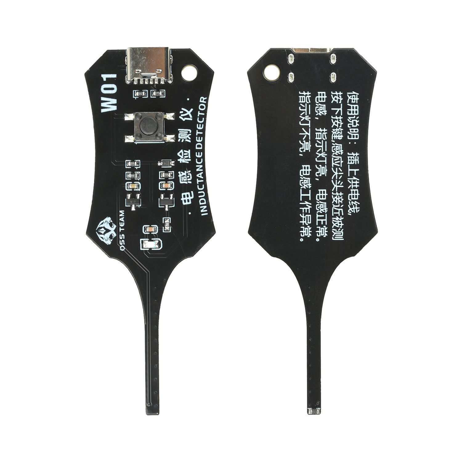 W01 probador de inductancia probador de bobina de placa base detector de inductancia detección rápida de fallas por inducción electromagnética