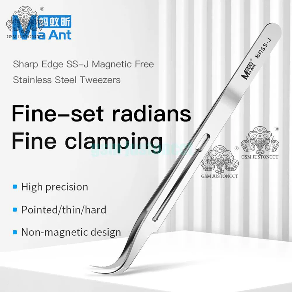 Ant Xin высокоточная Летающая леска Антистатический пинцет очень острый сверхтвердый Немагнитный из нержавеющей стали специальные инструменты для ремонта мобильных телефонов