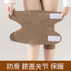 冷えた足を暖かく保つベルクロ膝パッド、男女兼用、春夏の薄手の膝、エアコン付きの部屋の関節冷却サイクリングカバー