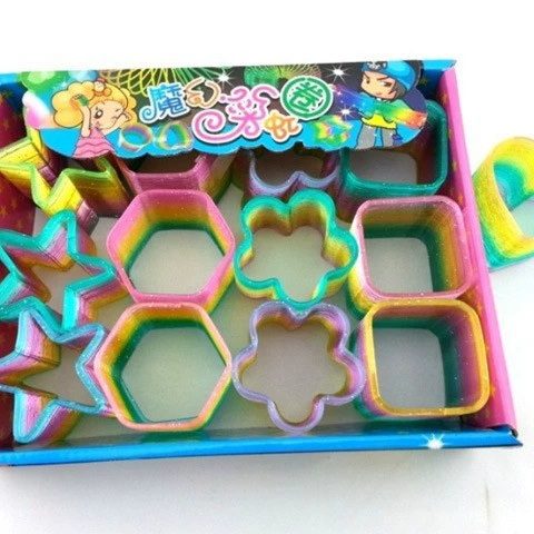 Многоугольник Радуга круг формы блеск прозрачный Радуга круг новый горячий продавать Радуга игрушка фабрика оптом