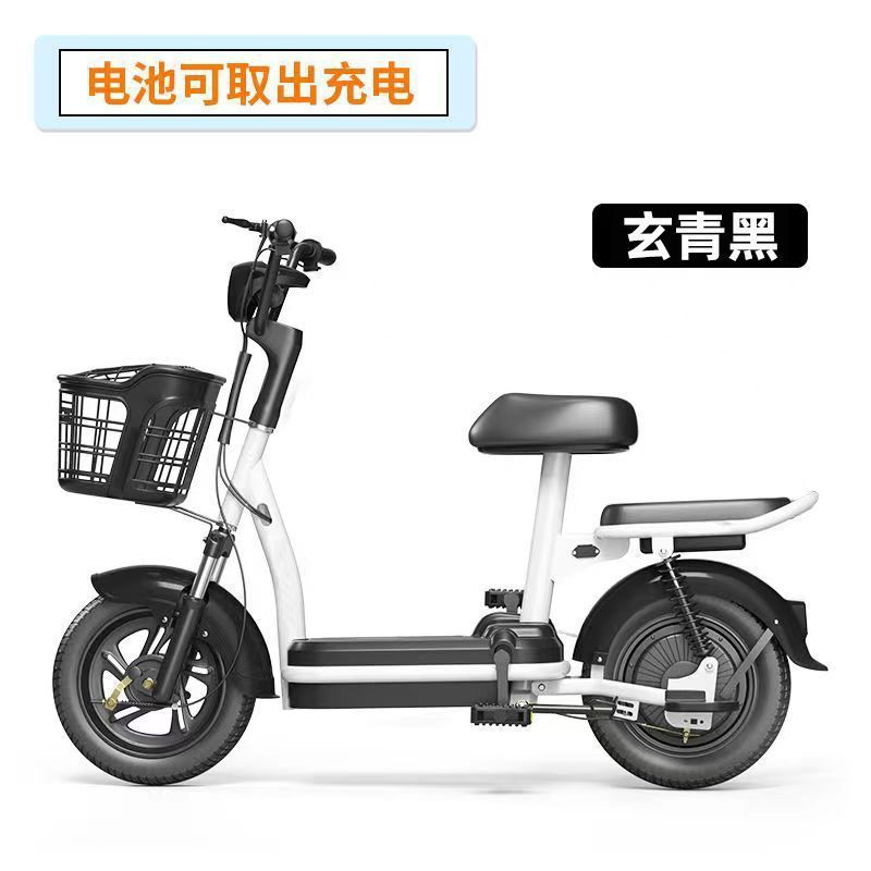 Electric Bicycle – Diàndòngchē Auto Parts and Accessories - dark-cyan-black-a-rabbit-brushless-motor-performance-monster-48v-battery-can-be-removed8ah-standard-battery