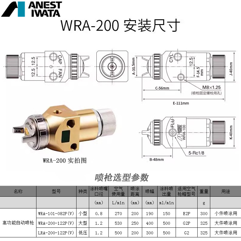 ԭװ�����Զ���ǹWRA-200������ǹWRA101��������е��ר������ǹ