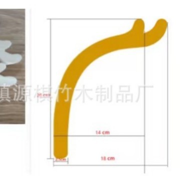 Gancho de madera maciza creativa abrigo de pared interior y sombrero gancho de madera gancho de pasillo gancho de almacenamiento simple suministro de gancho de abrigo