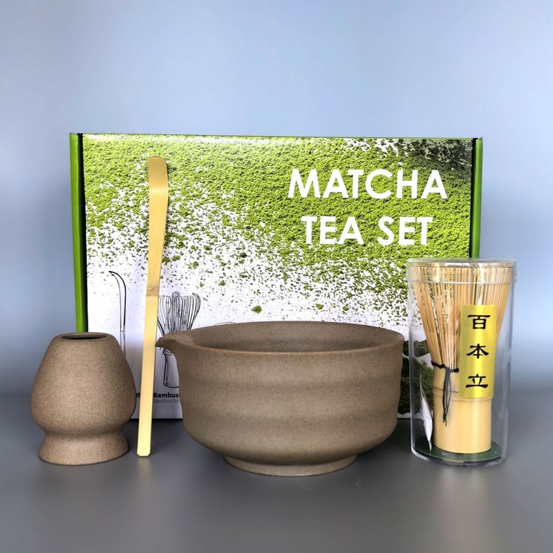 抹茶日式透明釉带嘴抹茶碗刷套装百本立宋代茶道茶刷茶碗茶勺茶筅|undefined