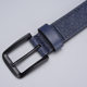 Zinc alloy buckle men's embossed belt casual business pin buckle belt men pu belt men's explosive belt wholesale