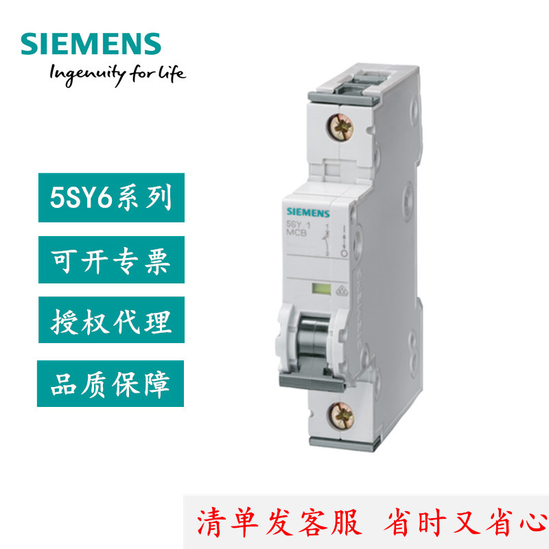 西门子小型断路器  5SY6102-7CC 230/400V  5SY系列