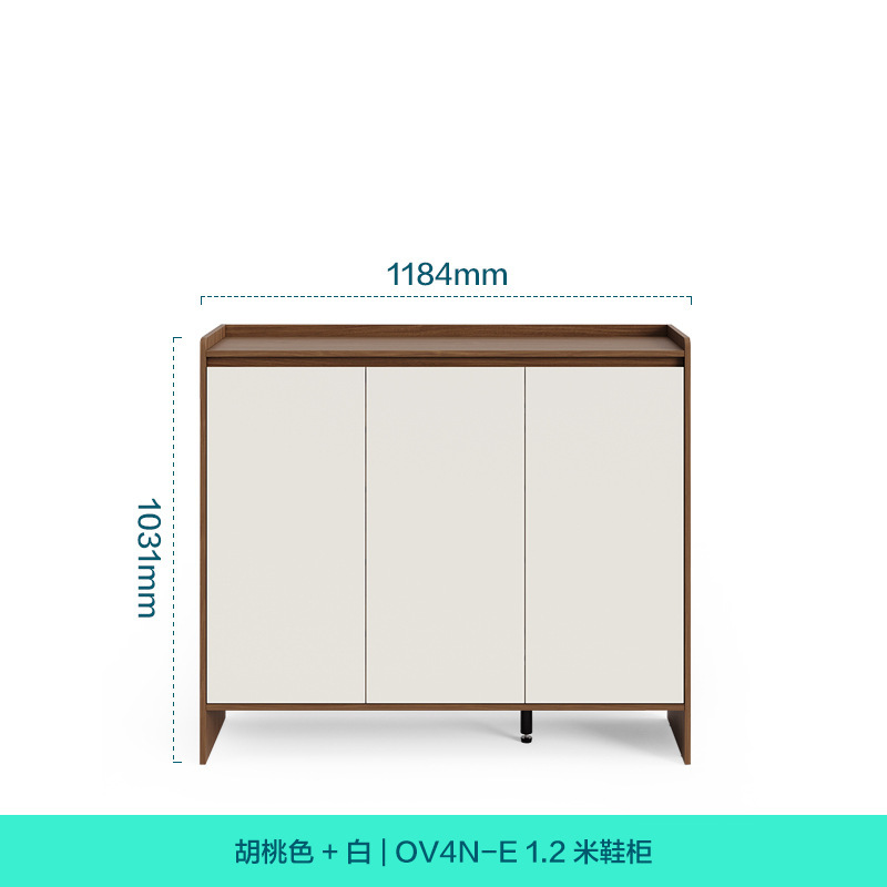 2025新款家用门口入户鞋柜收纳柜一体靠墙鞋架进玄关实木落地柜|undefined