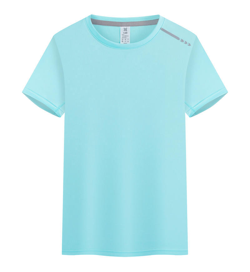 Camiseta de secado rápido personalizada logotipo de jardín de infantes uniformes impresos padres-hijos ropa de manga corta personalizada patrón DIY