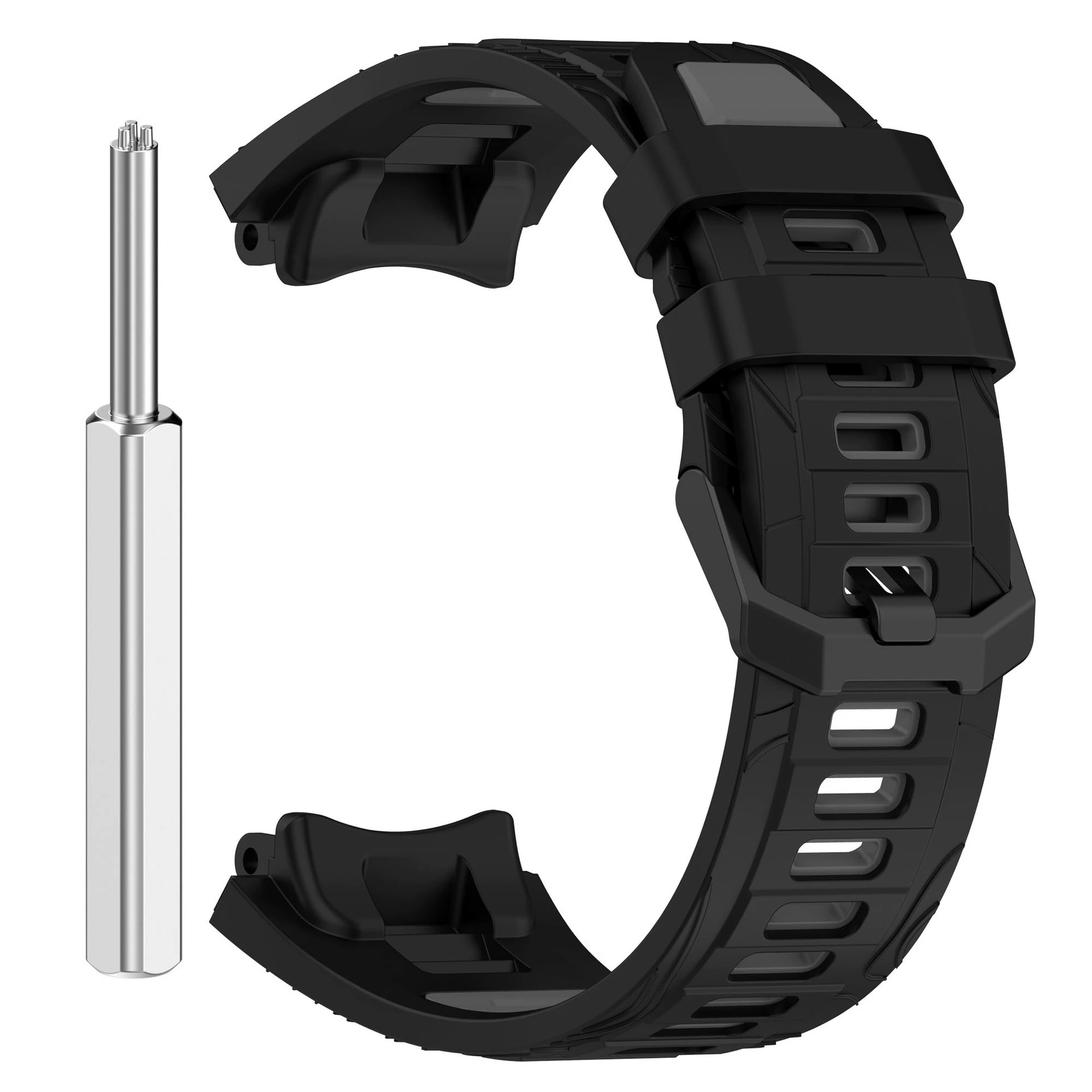 Подходит для Huami/Amazfit T-REX3 — официальный двухцветный силиконовый ремешок Huami Rex3