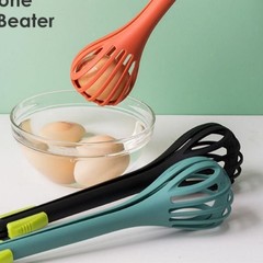 多功能手动打蛋器食物夹厨房捞鸡蛋三合一搅拌棒镂空沥水捞面漏勺