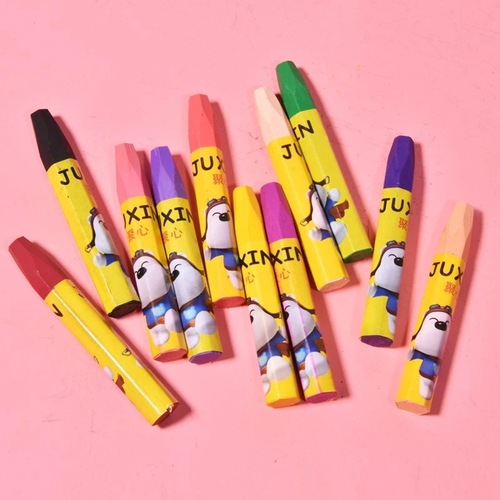 Children's washable oil pastel crayon painting set stationery 12 24 36 color student paintbrush crayon pen color lead