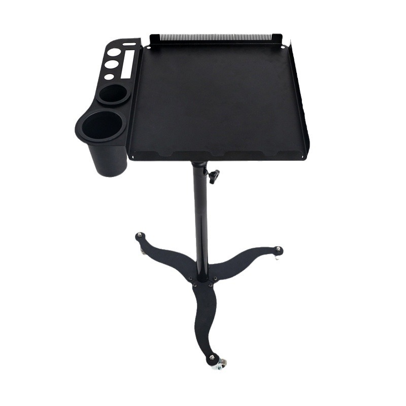 Extensión de pelo de salón de acero inoxidable y estante de teñido ajustable peluca pieza de pelo herramienta de almacenamiento coche peluquería profesional carrito de pelo