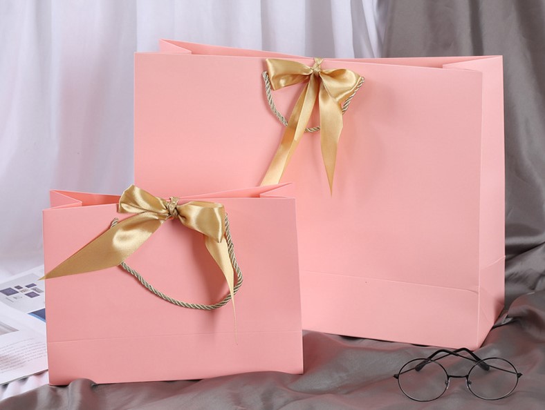 Wedding Occasion Valentine'S Day Casual Elegant Lady Bow Knot Wedding Gift Bags Party Supplies Gift Wrapping Supplies 1 Piece