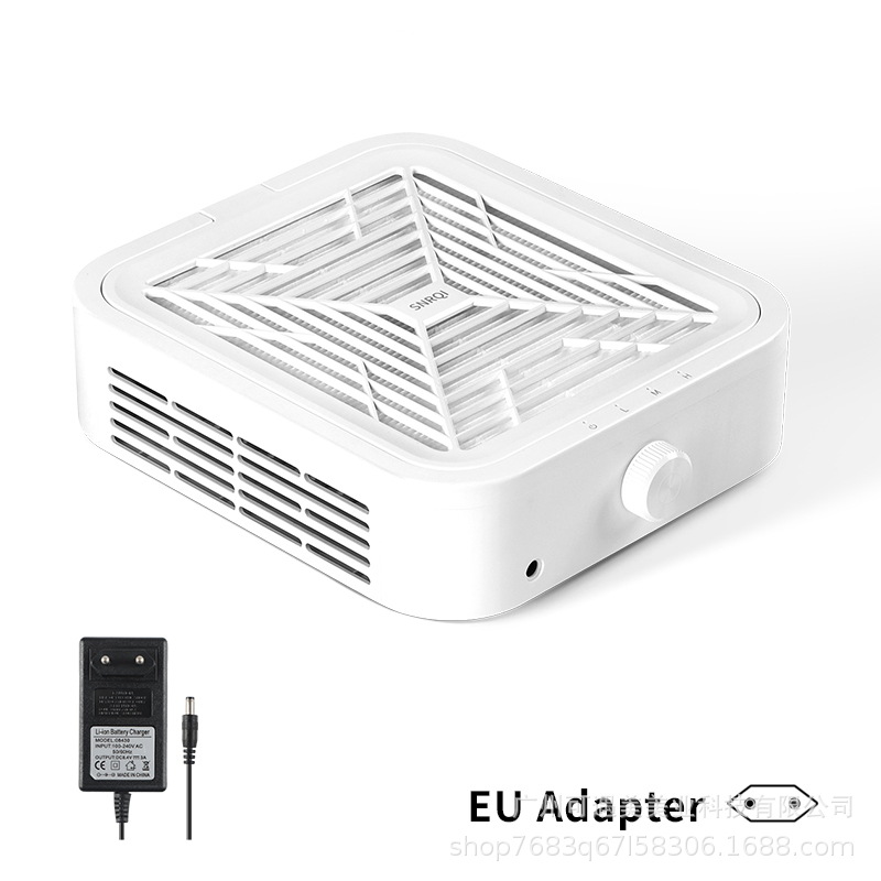 Nail Dust Collector Fan（EU Adapter&2 filters