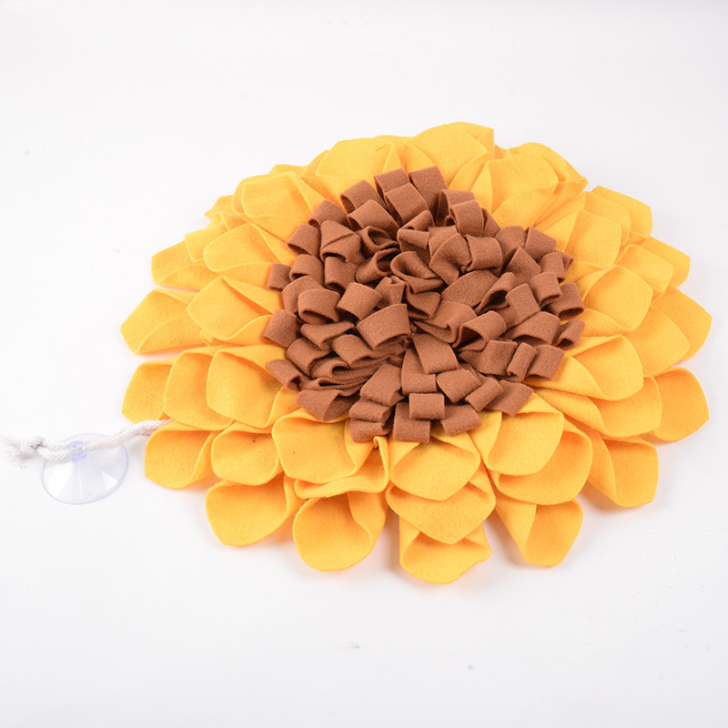 Almohadilla de comida lenta antiasfixia transfronteriza Almohadilla de olfato para mascotas Almohadilla de fieltro de descompresión para perros Almohadilla de entrenamiento físico Almohadilla de alimentación