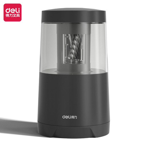 Deli electric pencil sharpener, pencil sharpener, pencil sharpener for primary school students, automatic art pencil sharpener
