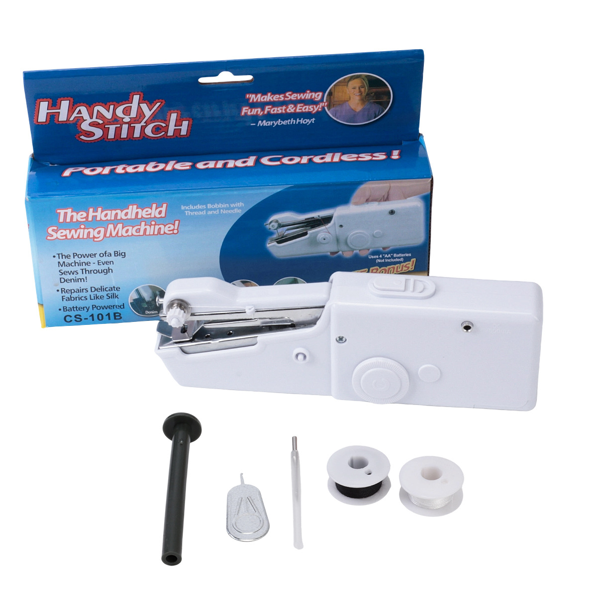 Máquina de coser eléctrica doméstica portátil USB conectable máquina de coser mini máquina de coser portátil pequeña