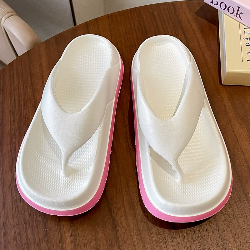 Фабрика прямых продаж 2024 Новый летний женский толстое дно увеличено