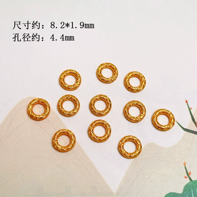 Xiangyun Loop Bagel Pendant | Zərgərlik ara hissələri - large-auspicious-cloud-circle