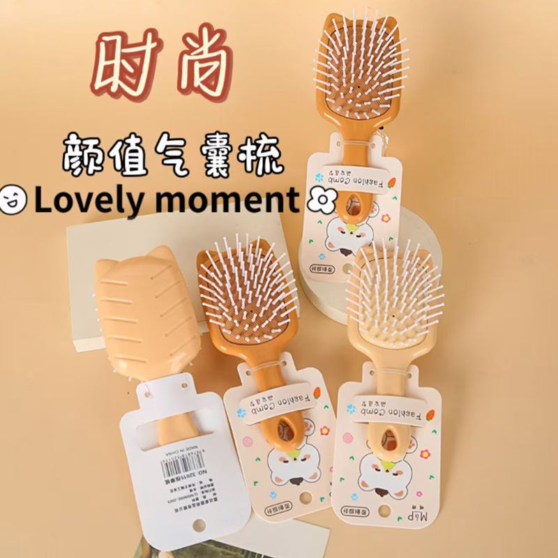 新商品のキャンディー色のエアクッションの美容櫛の少女のかわいい女の子の携帯の小さい櫛のエアバッグは櫛の卸売りをマッサージします。|undefined