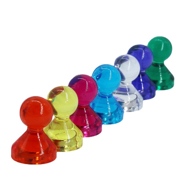 白板磁图钉教学磁扣磁性小磁铁吸铁石吸盘强磁铁办公磁铁D21X25mm