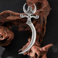Популярная на границе ретротрансформа Odin hairpin, Crow Witch hair stick Nordic Norwegian стиль аксессуары для волос оптом