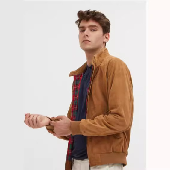 Cruz-frontera de la marca de moda europea y americana de la marca de moda collar de la pareja delgada chaqueta de los hombres casuales de los hombres