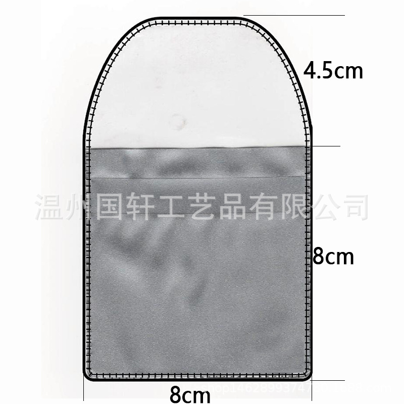 Bolsa de colección de monedas conmemorativas bolsa de insignia de PVC transparente bolsa de almacenamiento de monedas transparente