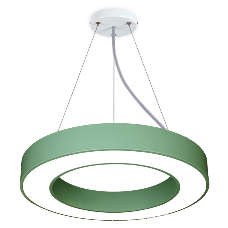 Color jardín de infantes modelado oficina sala de aula candelabro triángulo redondo hexagonal en forma especial led candelabro modelado